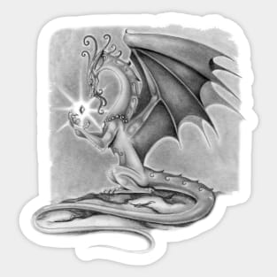 Wizard Dragon Sticker